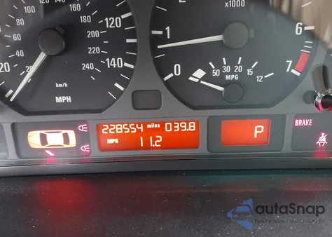 2000 BMW 323I from USA, damaged, VIN WBAAM3349YCA88520